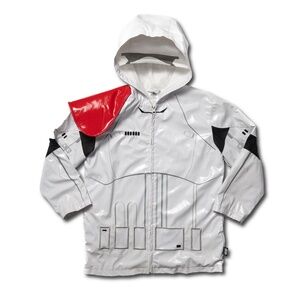 Disney Store Star Wars Stormtrooper Rain Jacket | Size 7/8